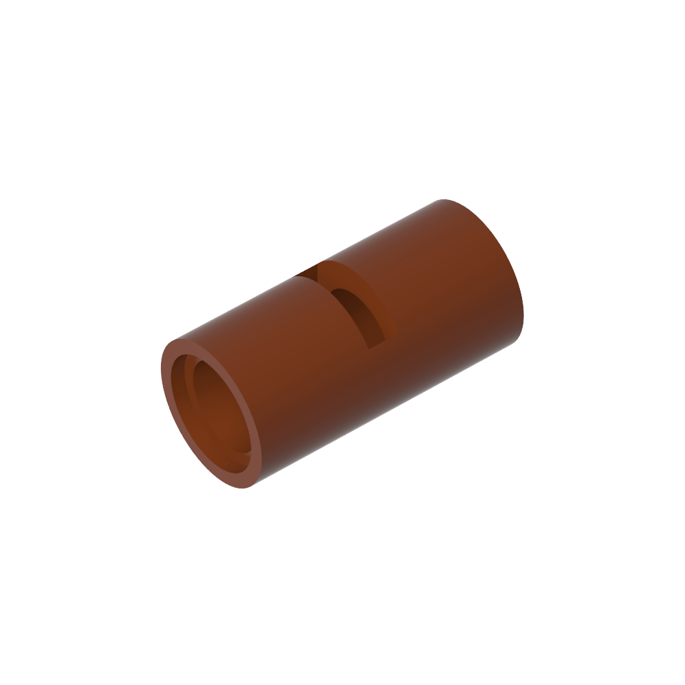 Conector de clavija Technic redondo [ranurado]-MyGobricksEs