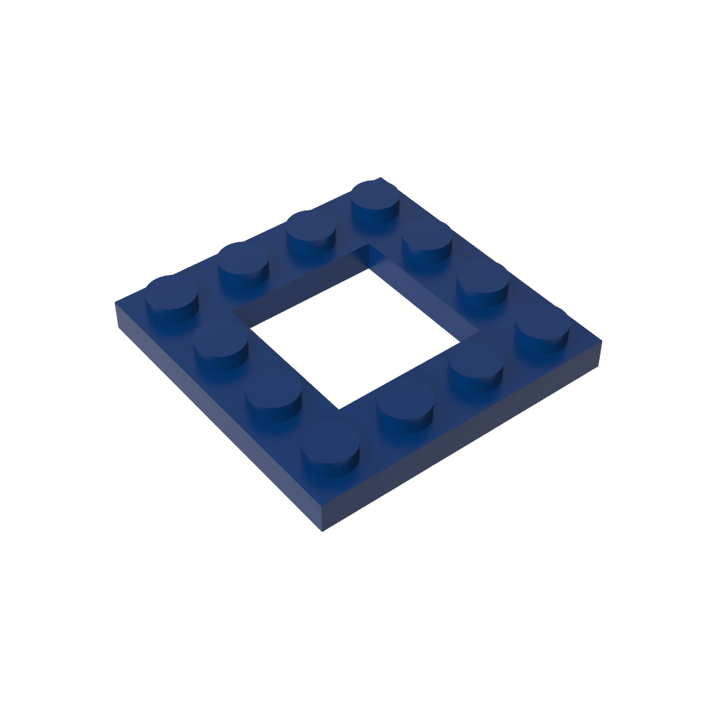 Placa especial 4 x 4 con recorte 2 x 2-MyGobricksEs