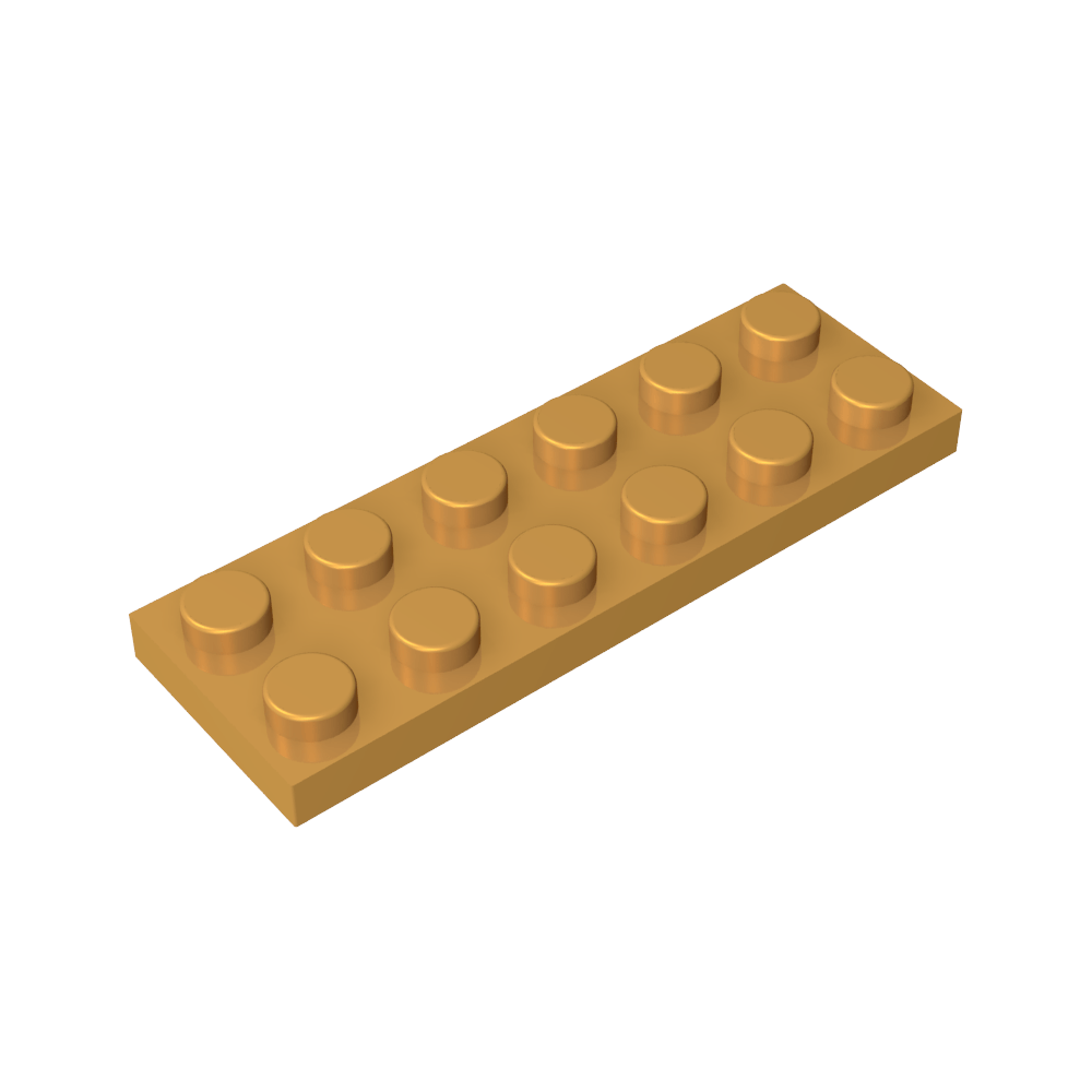 Placa 2 x 6-MyGobricksEs