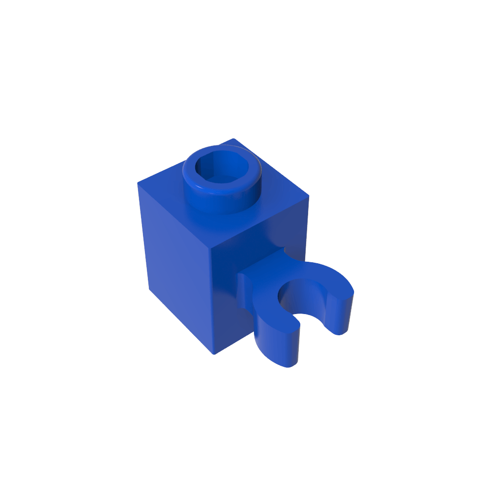 Ladrillo Especial 1 x 1 con Clip Vertical [Clip O Abierto, Perno Hueco]-MyGobricksEs