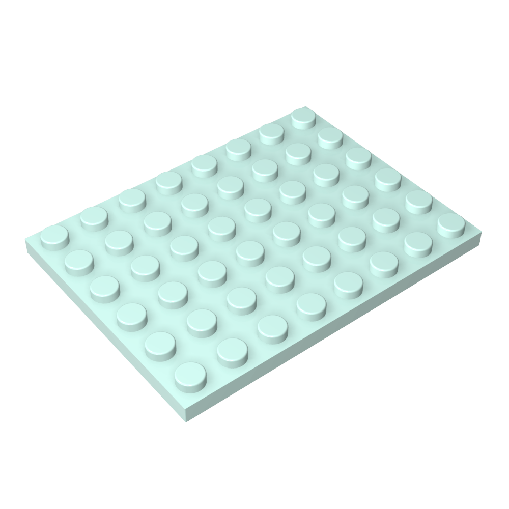 Placa 6 x 8-MyGobricksEs