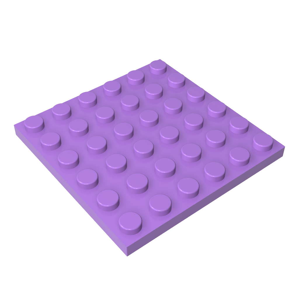 Placa 6 x 6-MyGobricksEs