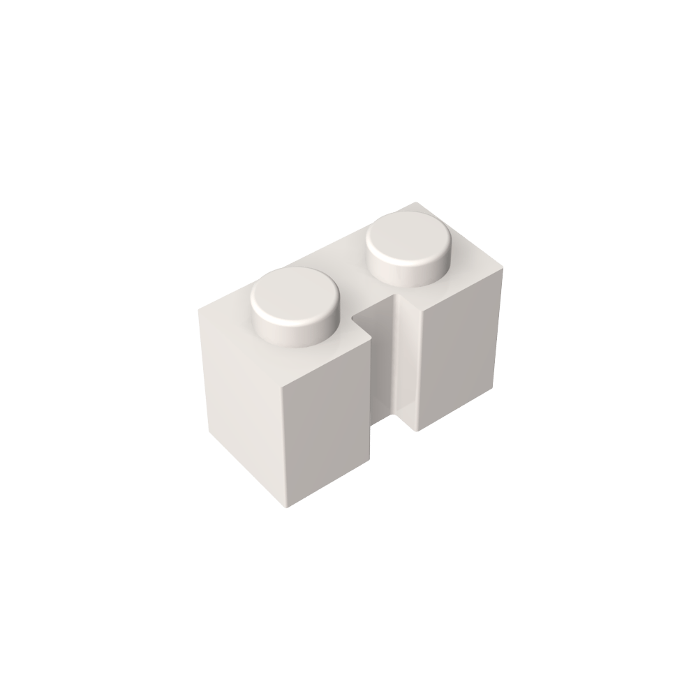 Ladrillo Especial 1 x 2 con Ranura-MyGobricksEs