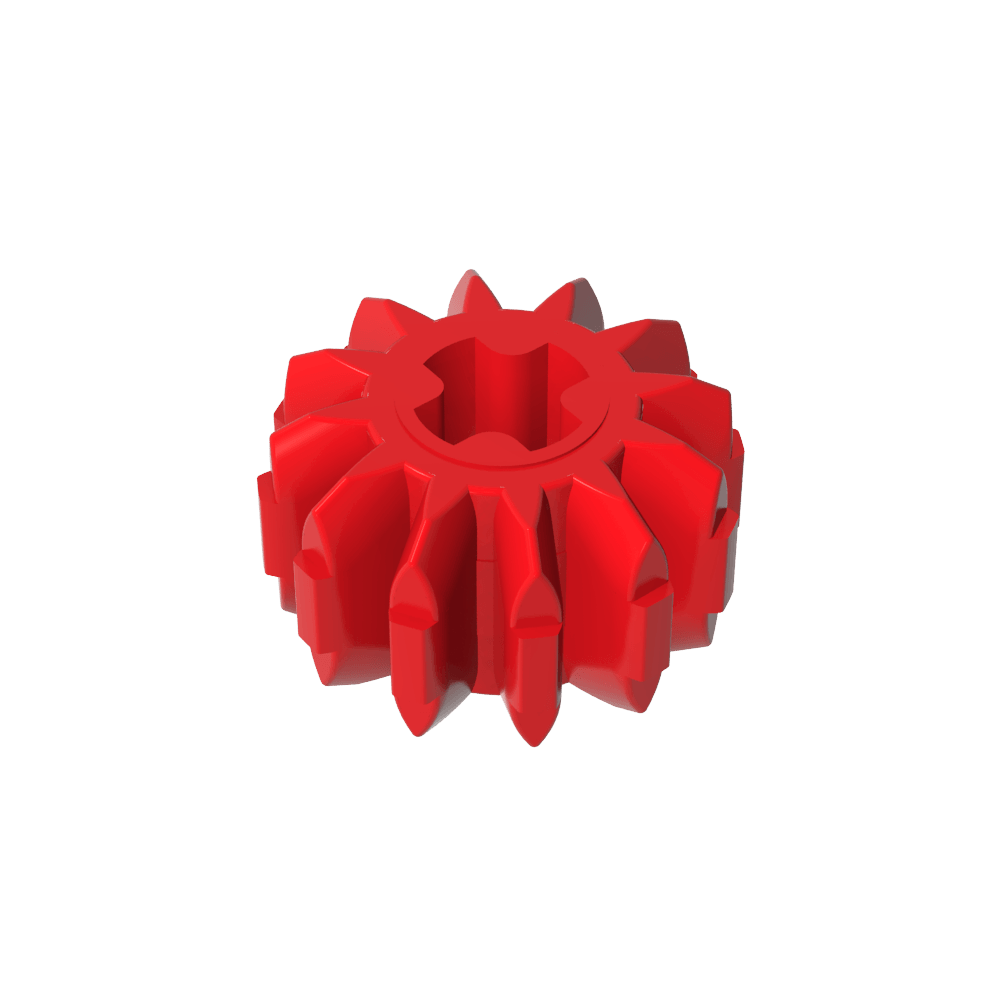 Technic Gear 12 dientes doble bisel-MyGobricksEs