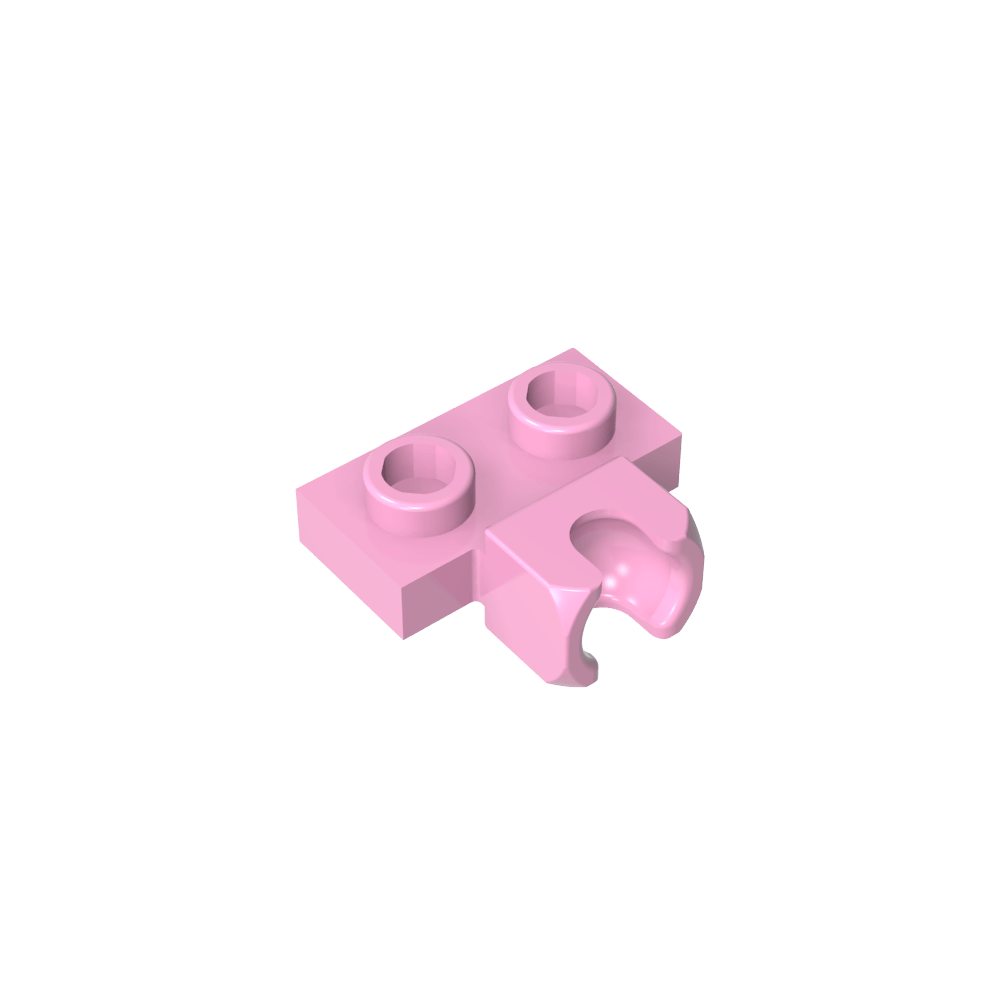 Placa especial 1 x 2 Copa lateral central de 5,9 mm-MyGobricksEs