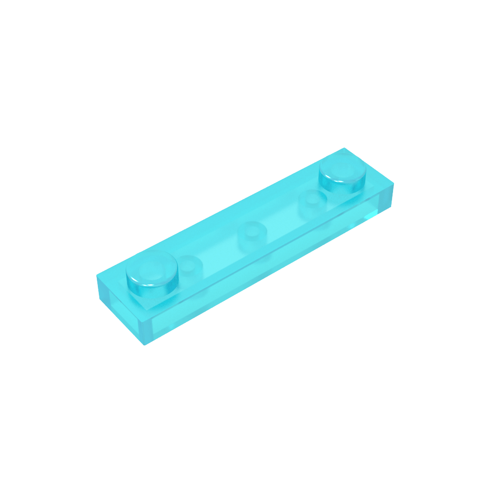 Placa especial 1 x 4 con 2 tacos-MyGobricksEs