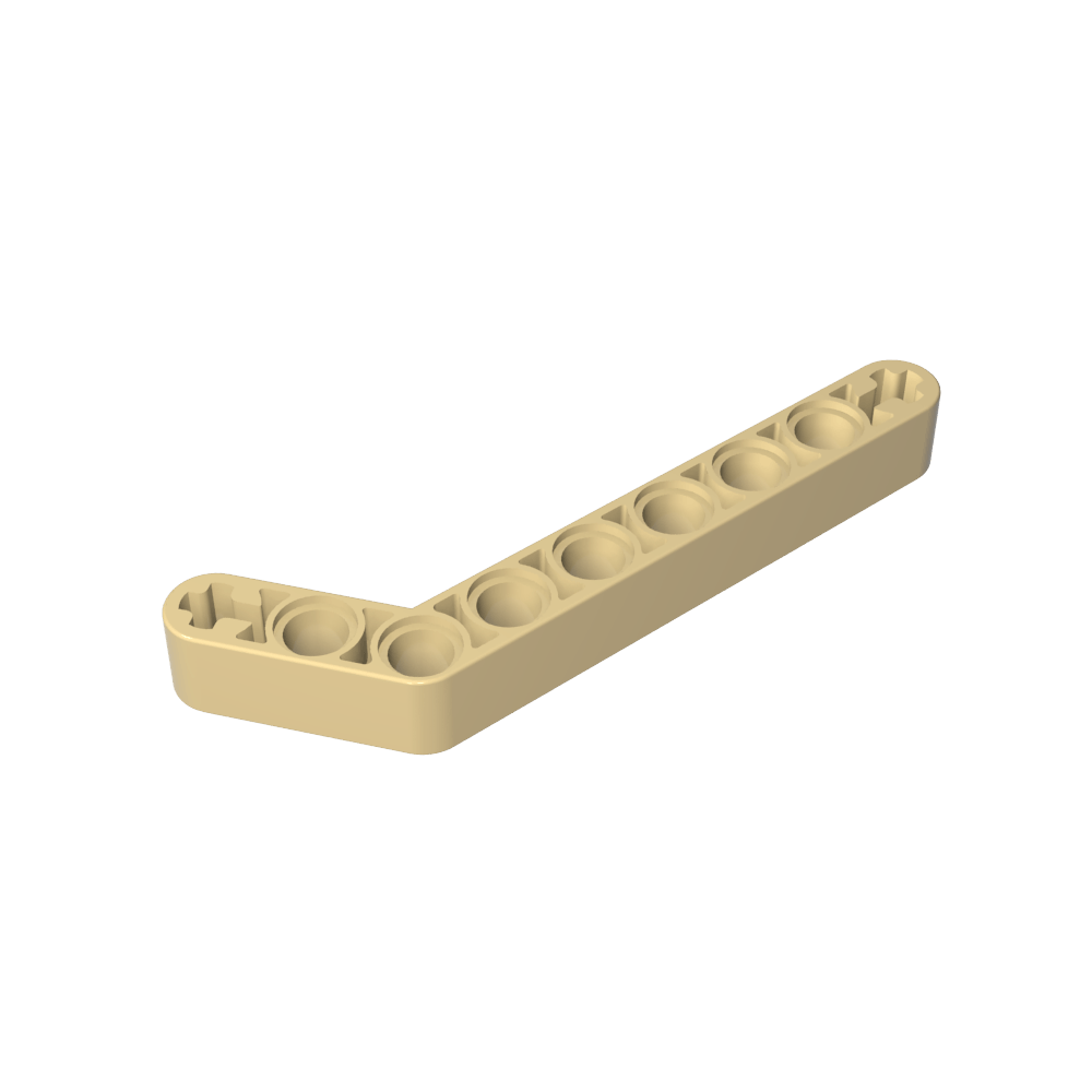 Viga técnica 1 x 9 doblada (7 - 3) de espesor-MyGobricksEs