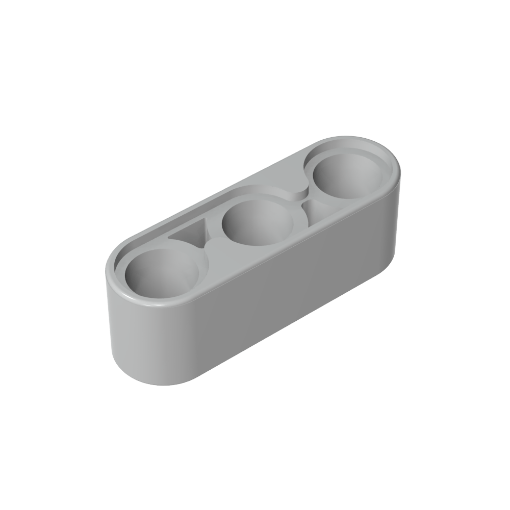 Viga técnica de 1 x 3 de espesor-MyGobricksEs