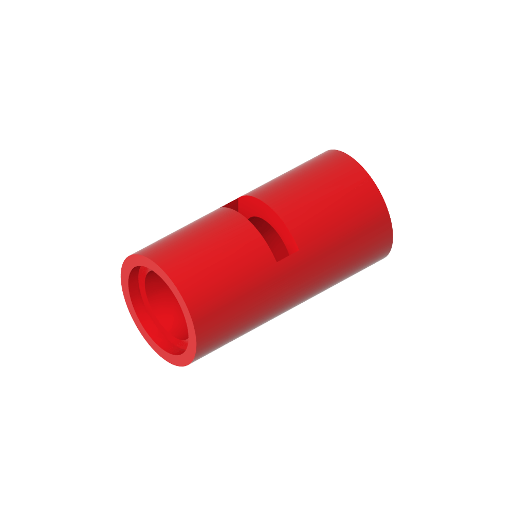 Conector de clavija Technic redondo [ranurado]-MyGobricksEs