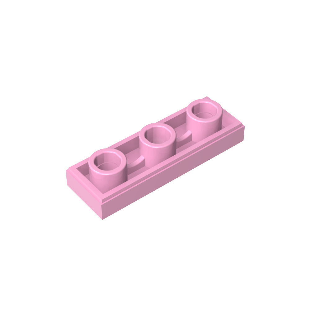 Azulejo especial 1 x 3 invertido con orificio central-MyGobricksEs