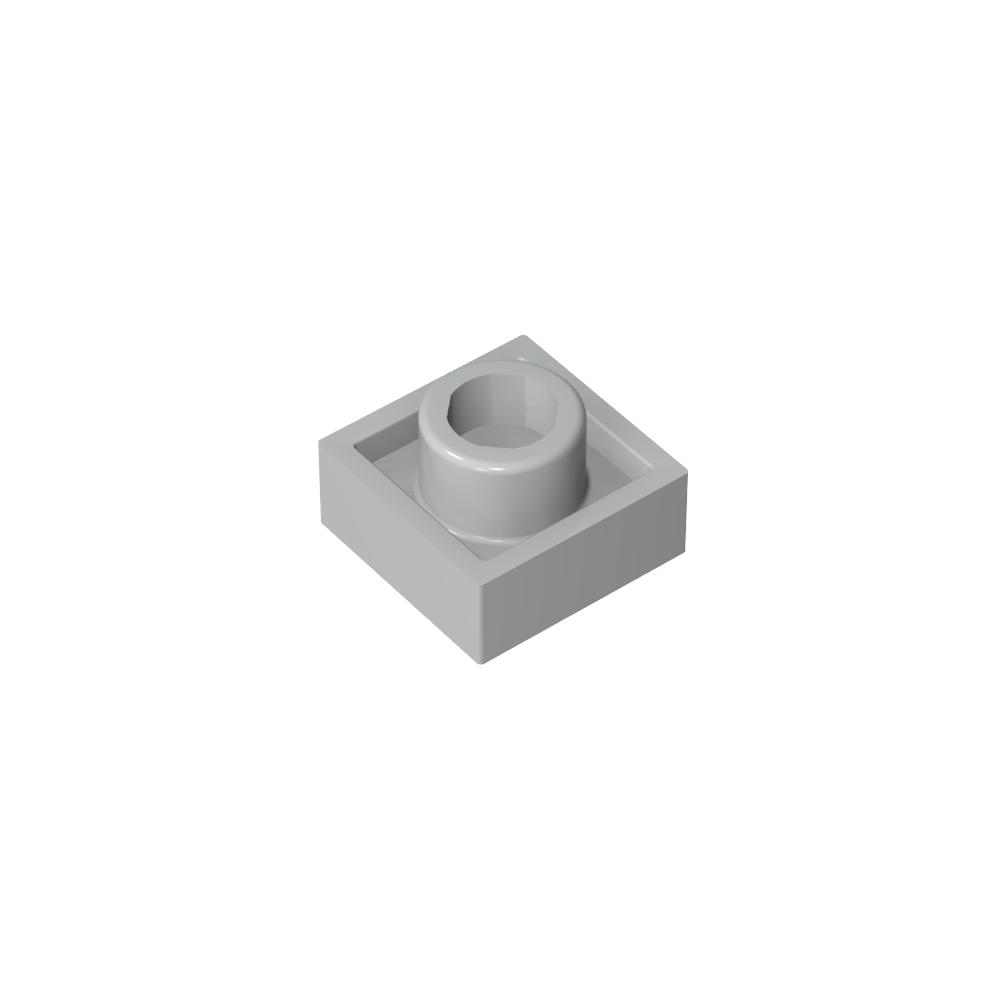 1 x 1 tablero de doble cara-MyGobricksEs