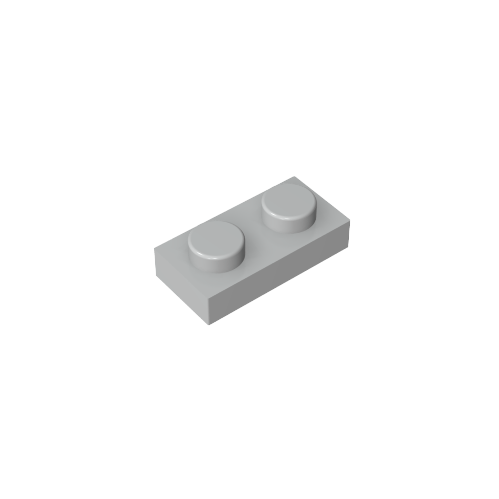 Placa 1 x 2-MyGobricksEs