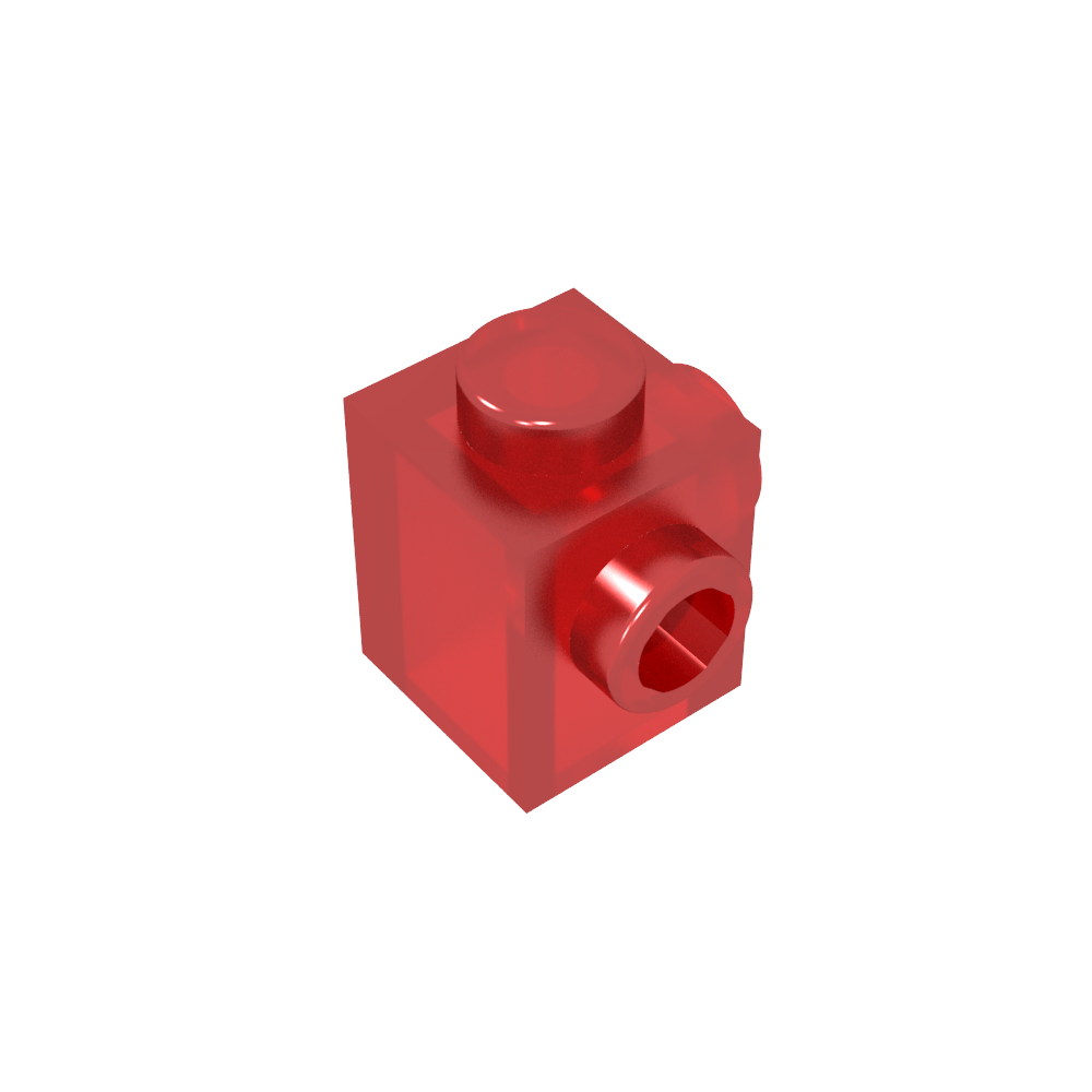 Ladrillo especial 1 x 1 con montantes en 2 lados adyacentes-MyGobricksEs