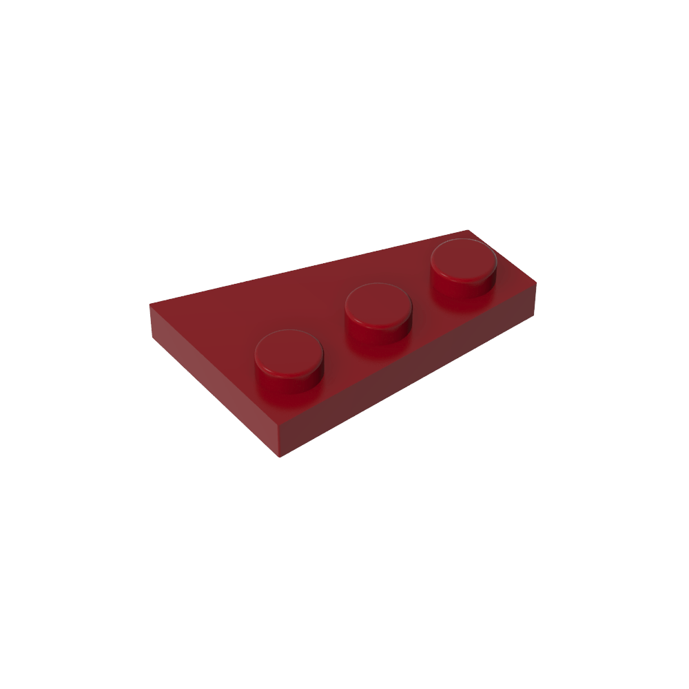 Placa de cuña 3 x 2 izquierda-MyGobricksEs