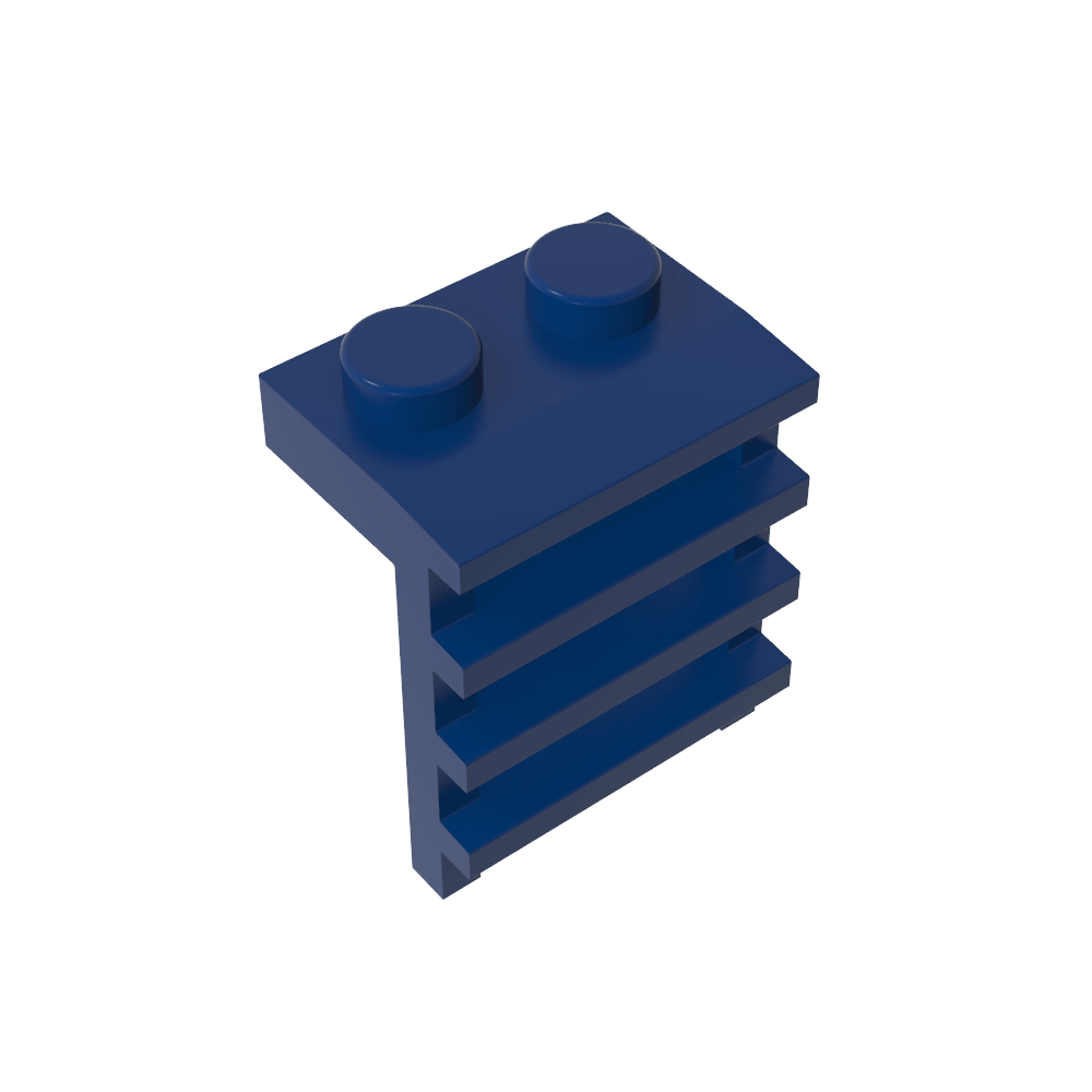 Placa Especial 1 x 2 con Escalera-MyGobricksEs