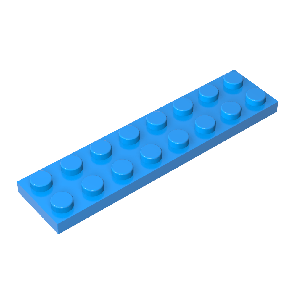 Placa 2 x 8-MyGobricksEs