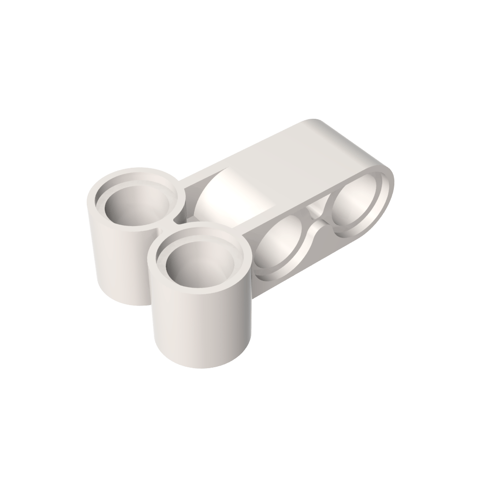 Conector de pin técnico perpendicular largo-MyGobricksEs