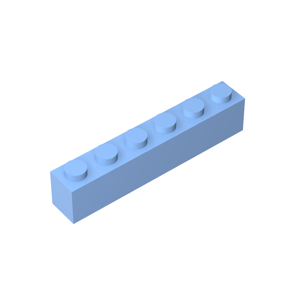 Ladrillo 1 x 6-MyGobricksEs