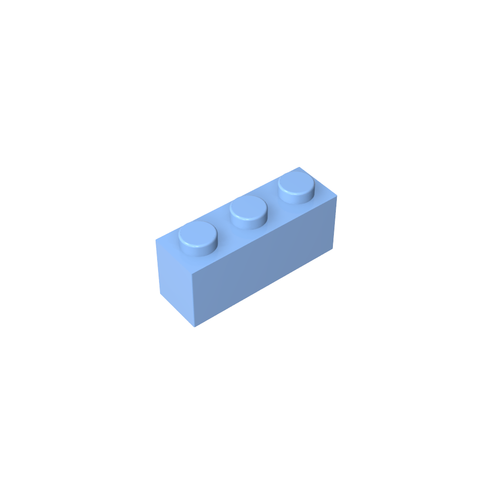 Ladrillo 1 x 3-MyGobricksEs