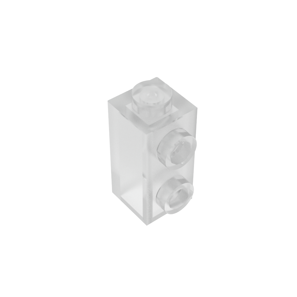 Ladrillo especial 1 x 1 x 1 2/3 con montantes en 1 lado-MyGobricksEs