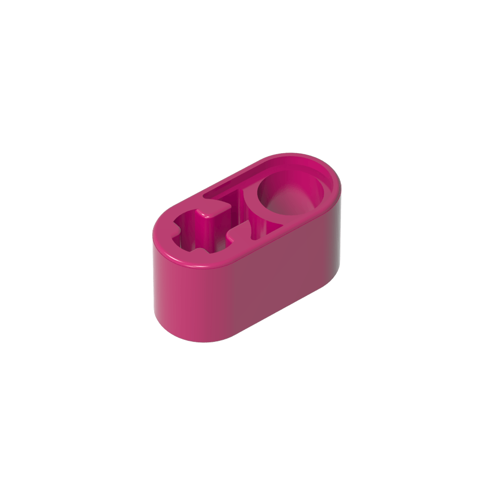 Viga Technic de 1 x 2 de Grosor con Orificio para Pasador y Orificio para Eje-MyGobricksEs