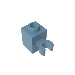 Ladrillo Especial 1 x 1 con Clip Vertical [Clip O Abierto, Perno Hueco]-MyGobricksEs