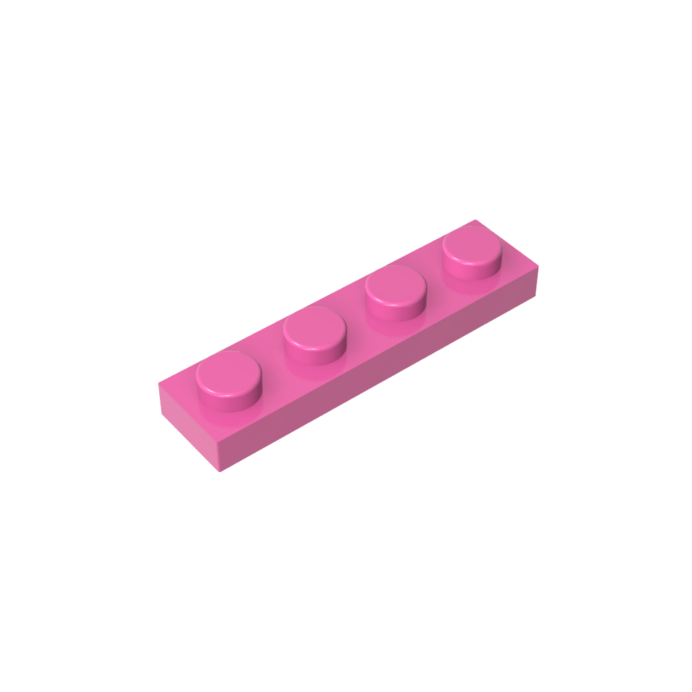 Placa 1 x 4-MyGobricksEs