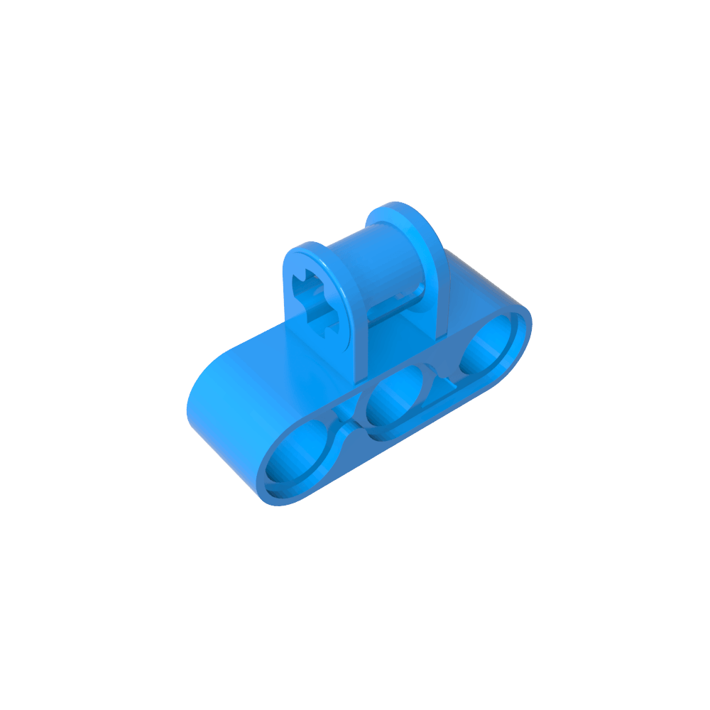 Conector de eje y pasador Technic Perpendicular Triple-MyGobricksEs