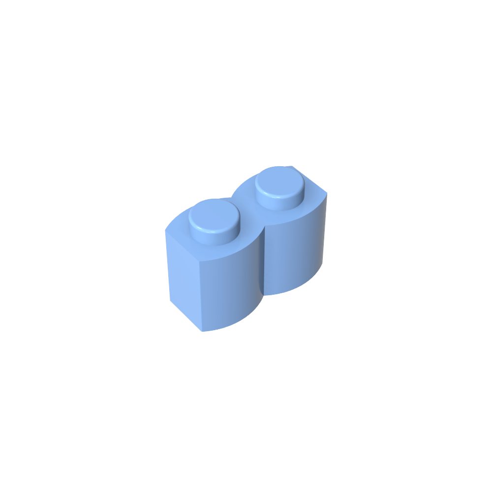 Empalizada especial de ladrillos 1 x 2 [también conocida como tronco]-MyGobricksEs