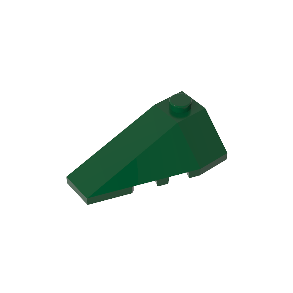 Cuña inclinada 4 x 2 triple izquierda-MyGobricksEs