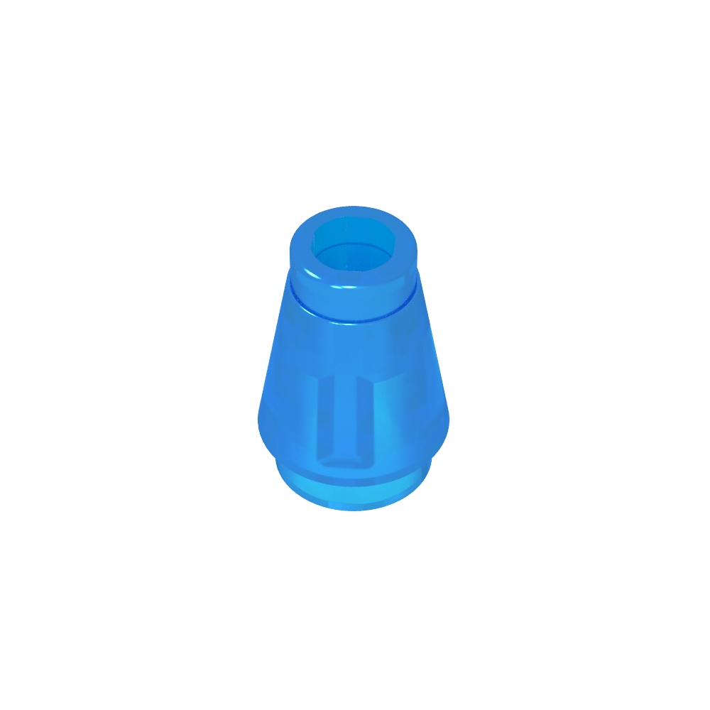 Cono 1 x 1 [Sin ranura superior]-MyGobricksEs