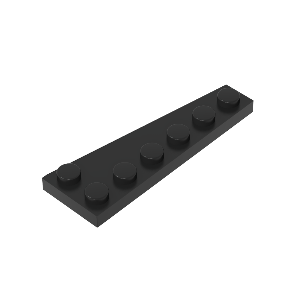 Placa de cuña 6 x 2 izquierda-MyGobricksEs