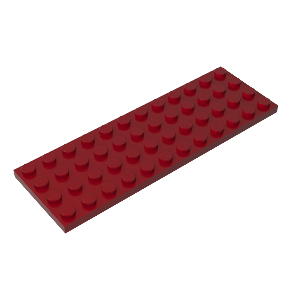 Placa 4 x 12-MyGobricksEs