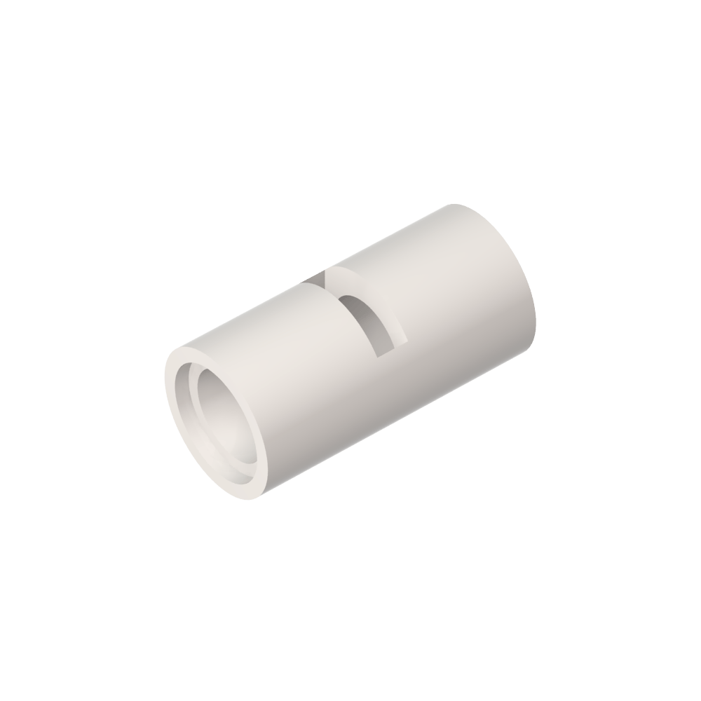 Conector de clavija Technic redondo [ranurado]-MyGobricksEs