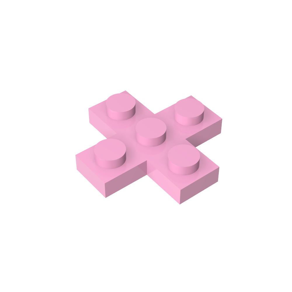 Placa 3 x 3 Cruz-MyGobricksEs