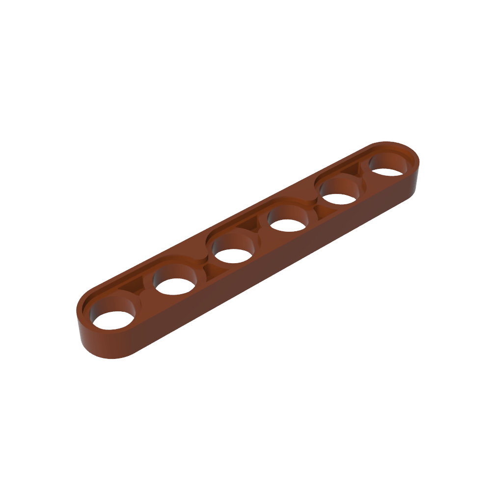 Viga técnica 1 x 6 delgada-MyGobricksEs