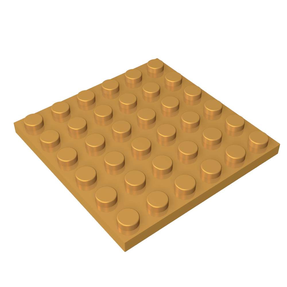 Placa 6 x 6-MyGobricksEs