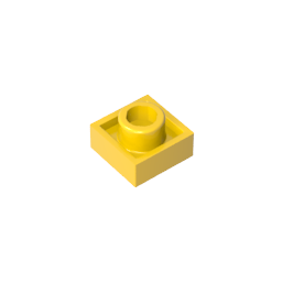 1 x 1 tablero de doble cara-MyGobricksEs