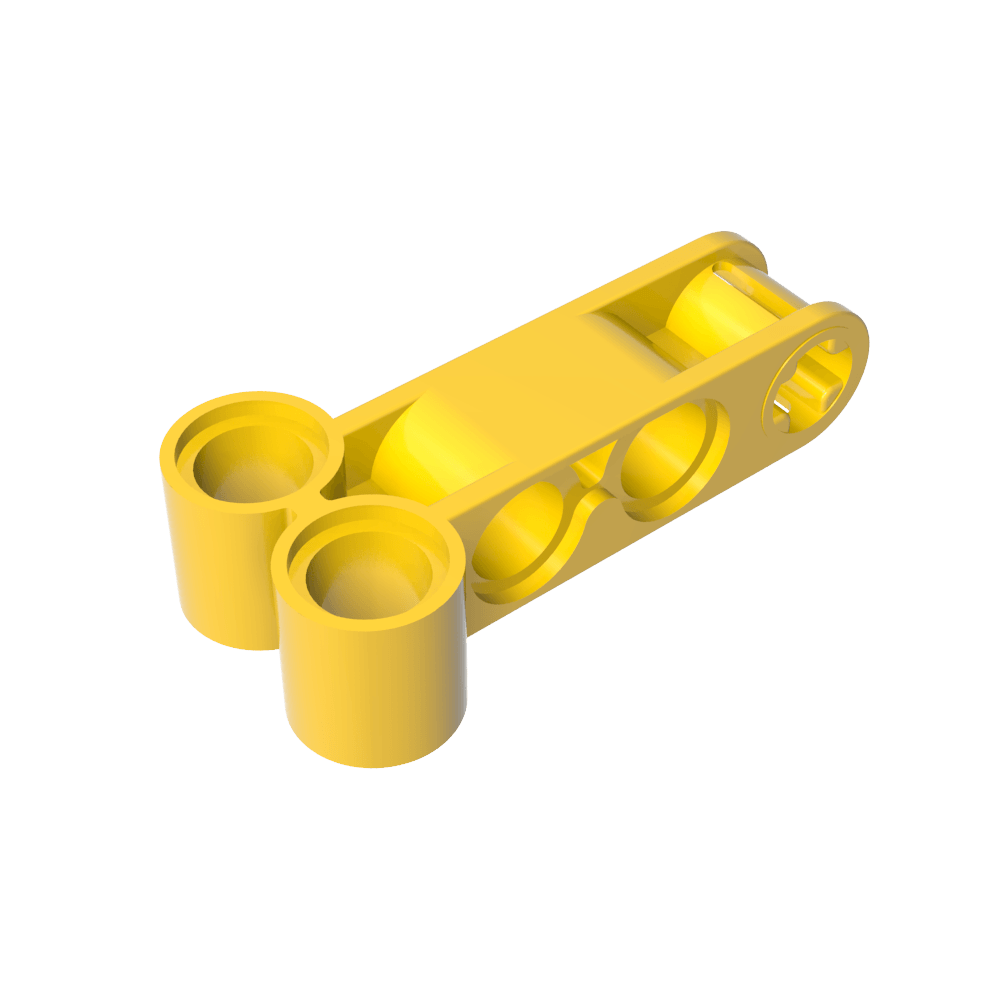 Conector de eje y pasador Technic perpendicular doble 4L 98989-MyGobricksEs