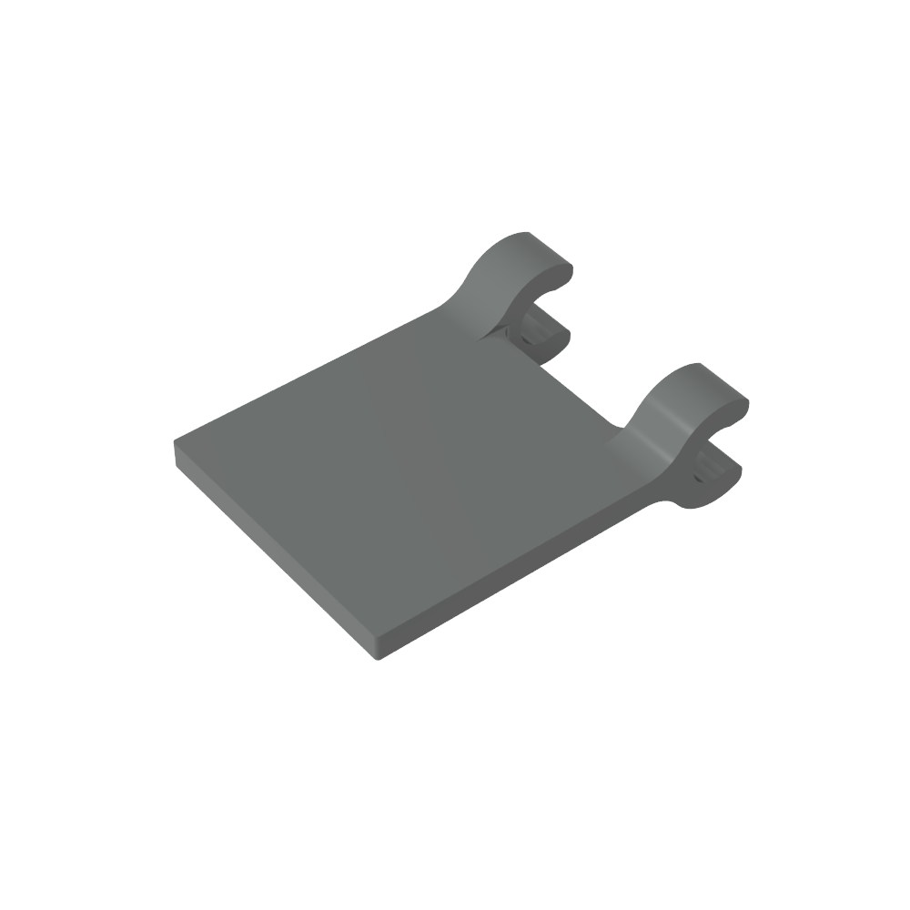 Bandera cuadrada de 2 x 2 [clips delgados]-MyGobricksEs