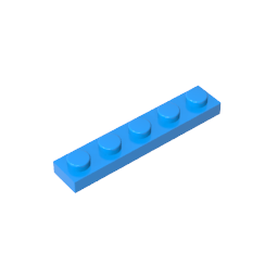 Placa 1 x 5-MyGobricksEs