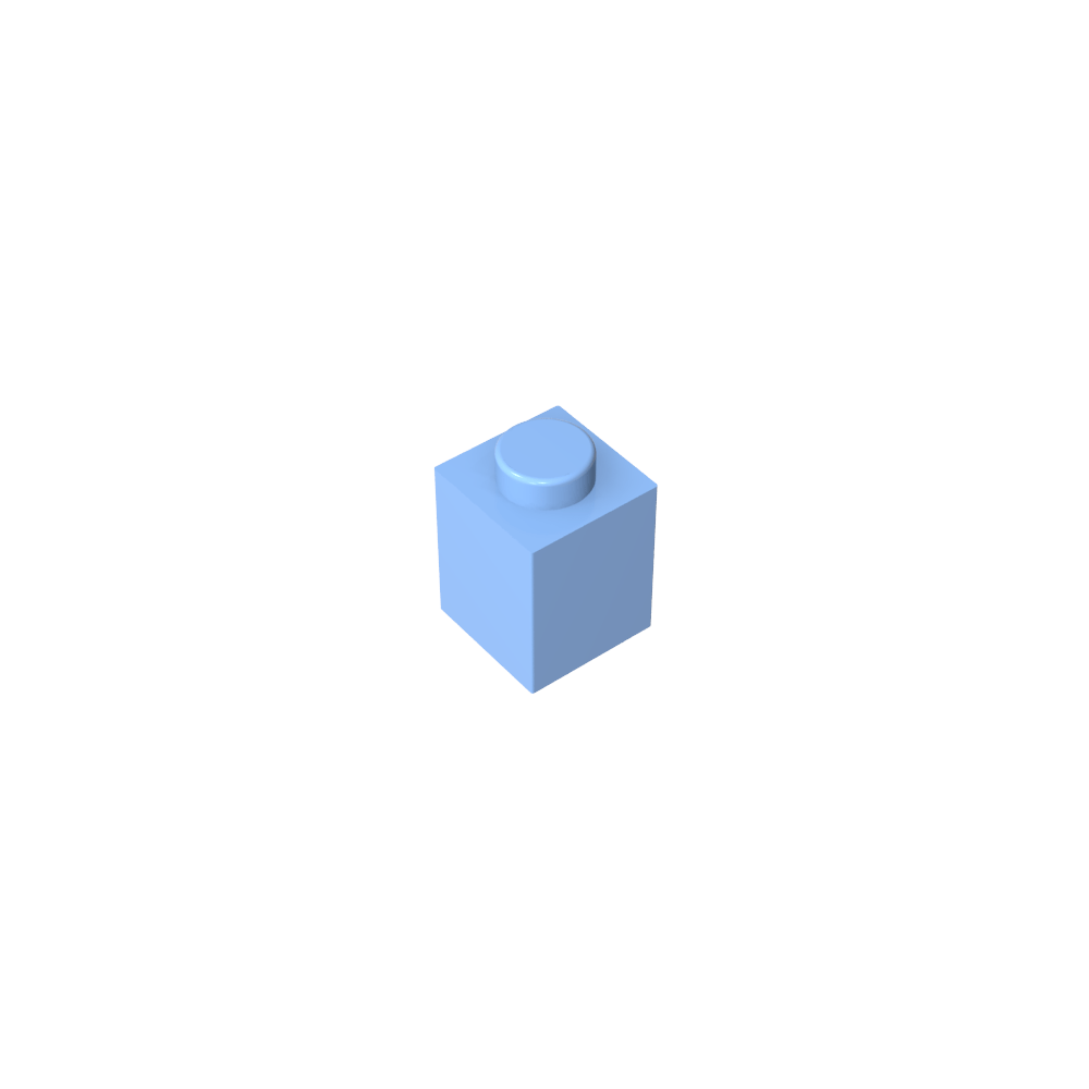 Ladrillo 1 x 1-MyGobricksEs