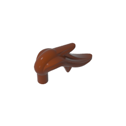 Accesorio para la cabeza Pluma/Pluma/Cola de caballo-MyGobricksEs