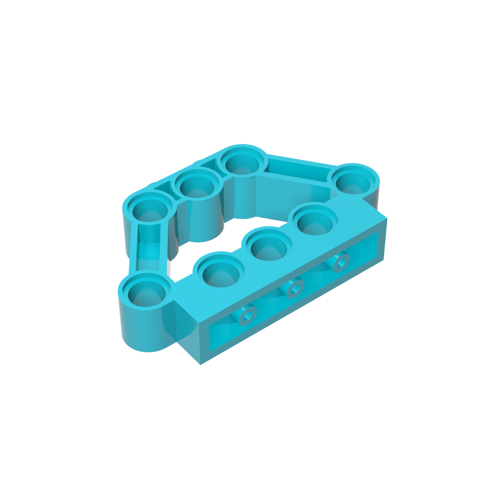 Bloque conector de pines Technic 1 x 5 x 3-MyGobricksEs