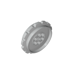 Rueda dentada Technic Tread de gran diámetro con 7 agujeros-MyGobricksEs