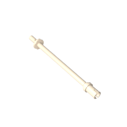 Barra 8L – Dos anillas de tope / Un pasador, Bastón de esquí Technic Figure [Extremo plano]-MyGobricksEs