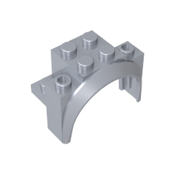 Paso de rueda, guardabarros 4 x 2 1/2 x 2 1/3-MyGobricksEs