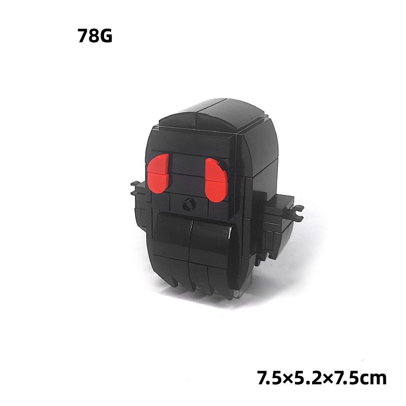 Juego de construcción de fantasmas de Halloween, figuras de fantasmas MOC, bloques de construcción de partículas pequeñas de fantasmas