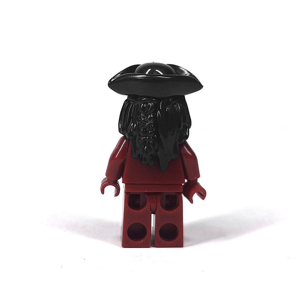 15413 Adornos para el cabello de pirata, juguete de bloques de construcción de partículas pequeñas, accesorios para sombreros de figuras MOC