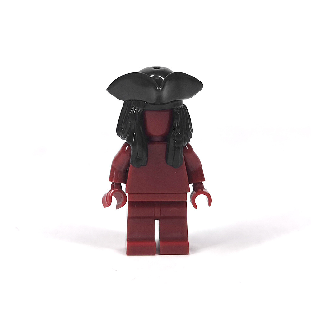 15413 Adornos para el cabello de pirata, juguete de bloques de construcción de partículas pequeñas, accesorios para sombreros de figuras MOC